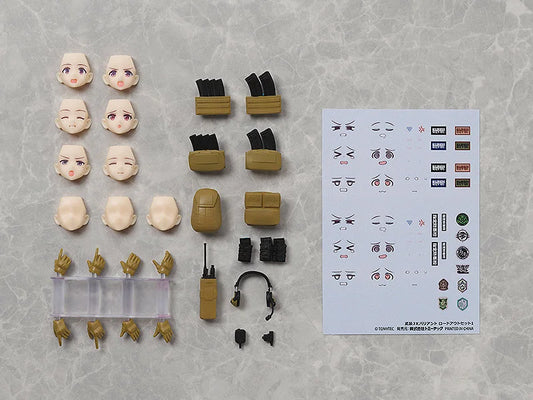 Pedido Accesorios Set 1 Armed JK Variant Loadout - Little Armory - figmaPLUS marca Tomytec escala 1/12