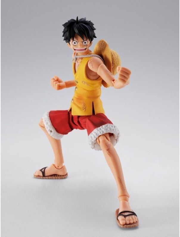 EN STOCK Figura Monkey D. Luffy (Summit War of Marineford) - One Piece - S.H.Figuarts marca Bandai Namco escala 1/12
