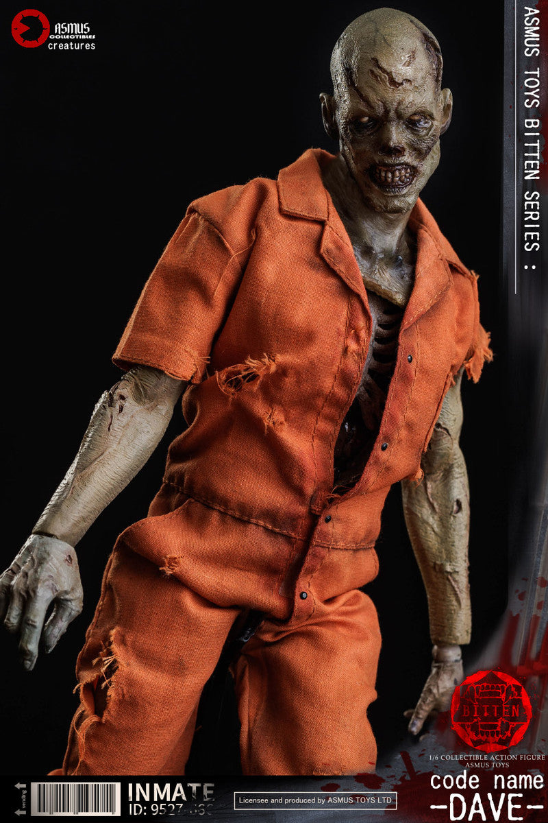 Pedido Figura Zombie DAVE - The Bitten Series marca Asmus Toys BIT004A escala 1/6
