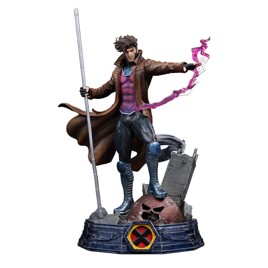 Preventa Estatua Gambit Unleashed - X-Men marca Iron Studios escala de arte 1/10
