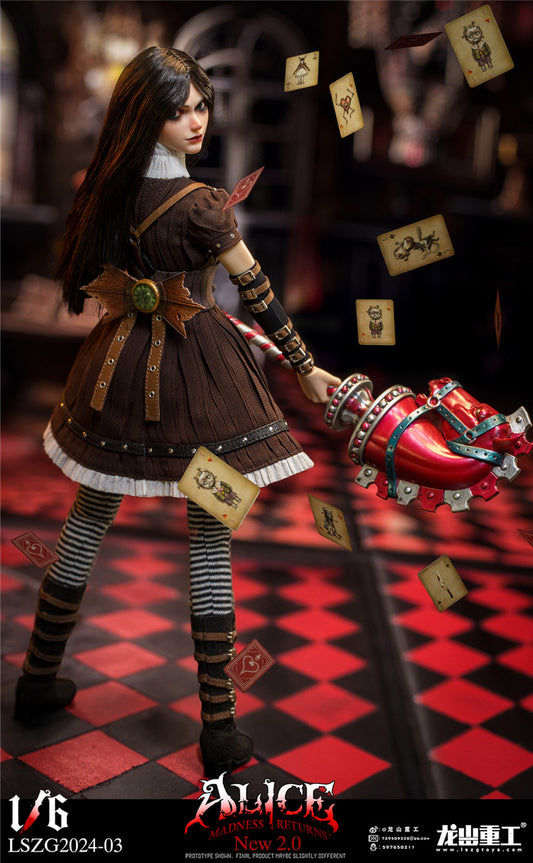 Preventa Figura Alice's Crazy Return 2.0 (Standard Edition) marca Longshan LSZG2024-03B escala 1/6