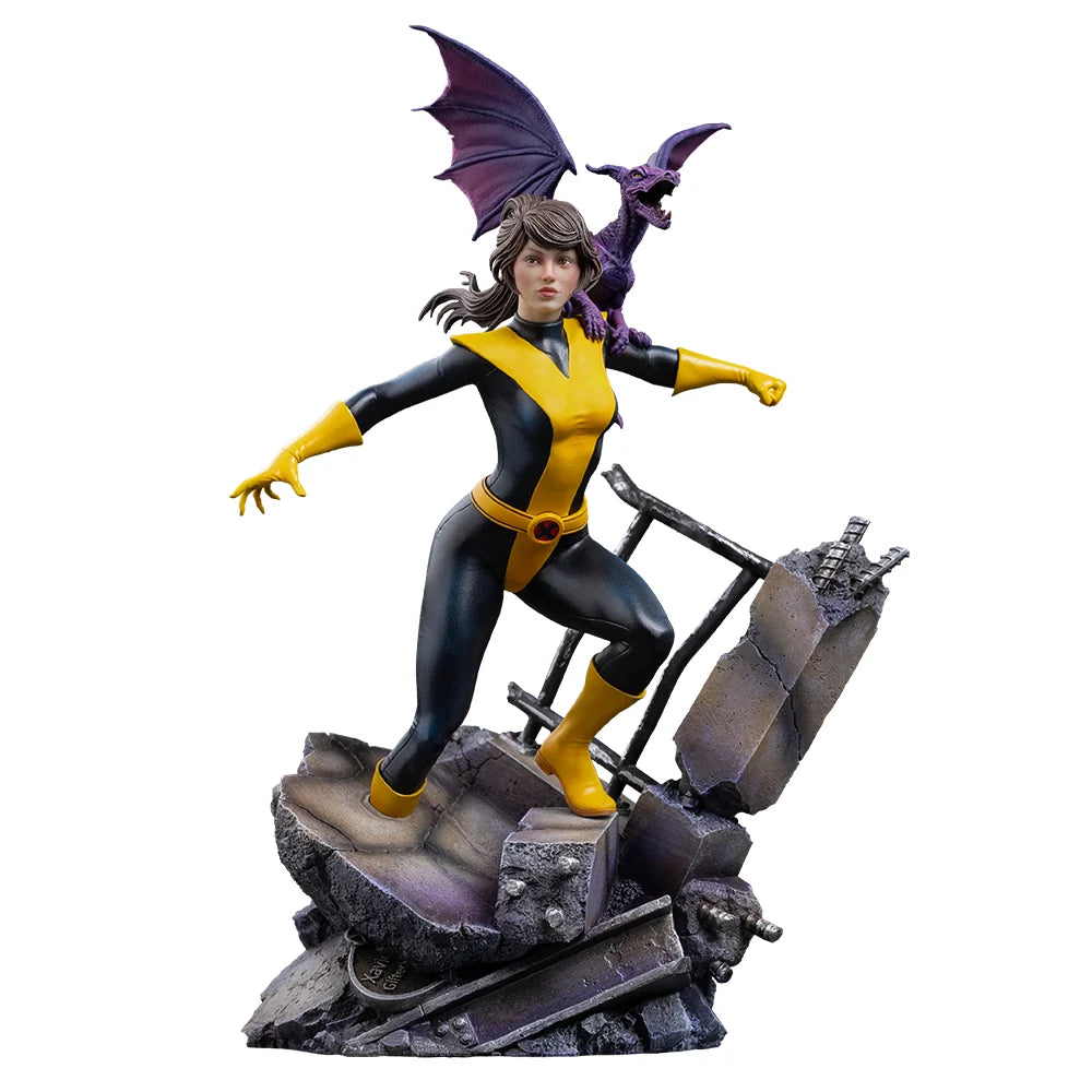 Preventa Estatua Kitty Pryde & Lockheed - X-Men Comics - Battle Diorama Series marca Iron Studios escala de arte 1/10