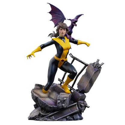 Preventa Estatua Kitty Pryde & Lockheed - X-Men Comics - Battle Diorama Series marca Iron Studios escala de arte 1/10