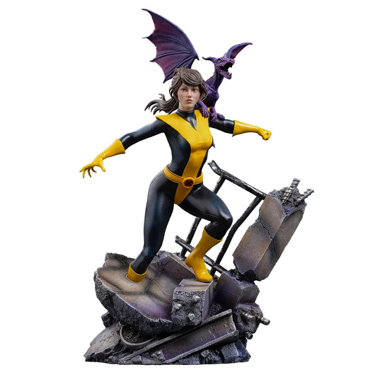 Preventa Estatua Kitty Pryde & Lockheed - X-Men Comics - Battle Diorama Series marca Iron Studios escala de arte 1/10