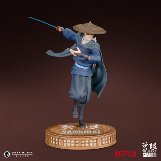 Preventa Estatua Mizu - Blue Eye Samurai marca Dark Horse (20.3 cm)