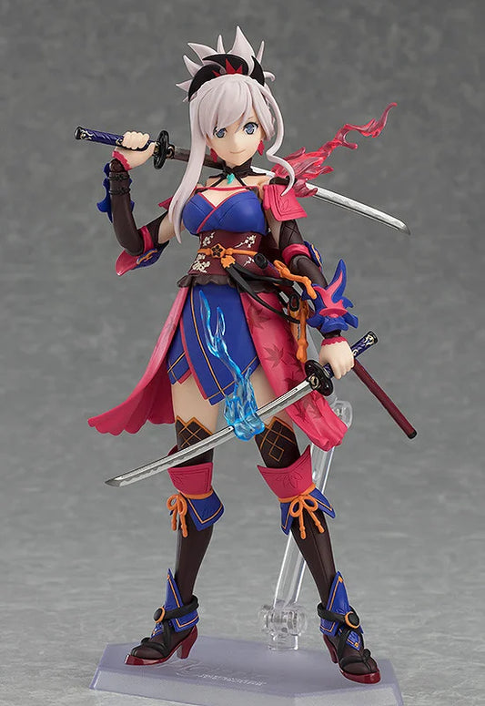 Preventa Figura Saber/Miyamoto Musashi - Fate/Grand Order - Figma No.437 marca Max Factory escala 1/12 (relanzamiento)