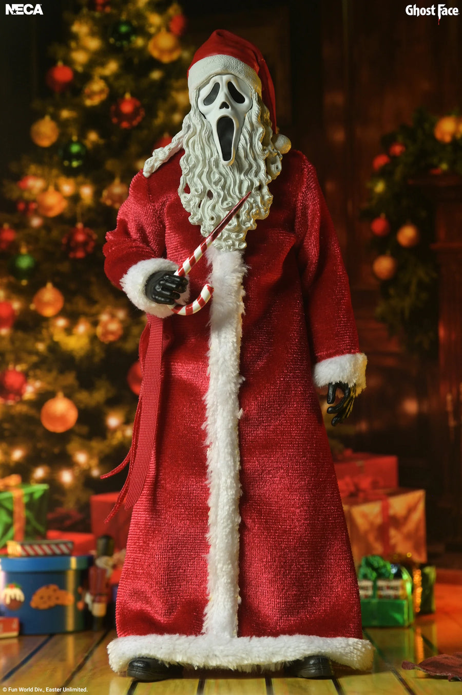 Preventa Figura Ultimate Ghost Face (Santa's Slay) - Ghost Face - marca Neca (7 pulg.)