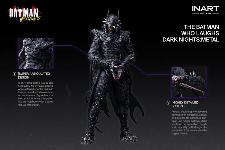 Preventa Figura The Batman Who Laughs - Dark Nights: Metal marca INART MAG C0002 Queen Studio escala 1/12