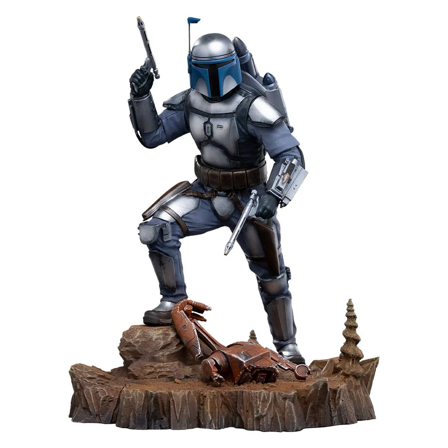 Preventa Estatua Jango Fett - Star Wars: Attack of the Clones marca Iron Studios escala de arte 1/10