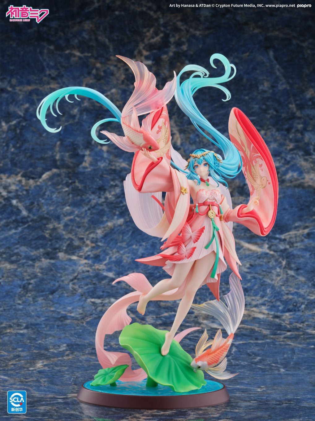 Preventa Estatua Hatsune Miku (Goldfish version) - Vocaloid marca Kaiyodo escala 1/7