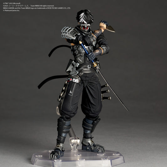 Preventa Figura Yakumo - Ninja Gaiden 4 - Amazing Yamaguchi Revoltech NR149 marca Kaiyodo escala 1/12