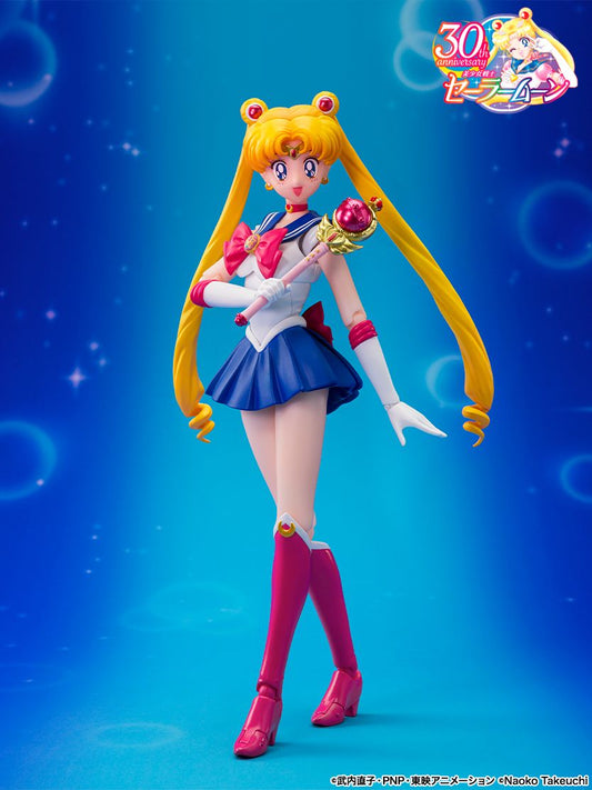 EN STOCK Figura SAILOR MOON - Sailor Moon (Crystal Star Compact Edition) - S.H.Figuarts marca Bandai Namco escala 1/12