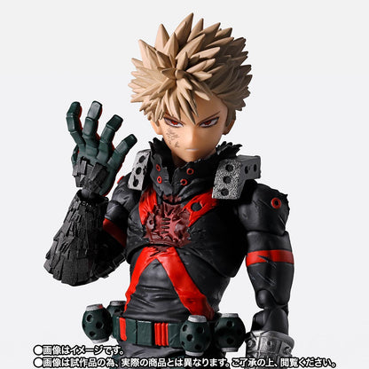 EN STOCK Figura Katsuki Bakugo (The Beginning) - My Hero Academia - S.H. Figuarts marca Bandai Namco escala 1/12