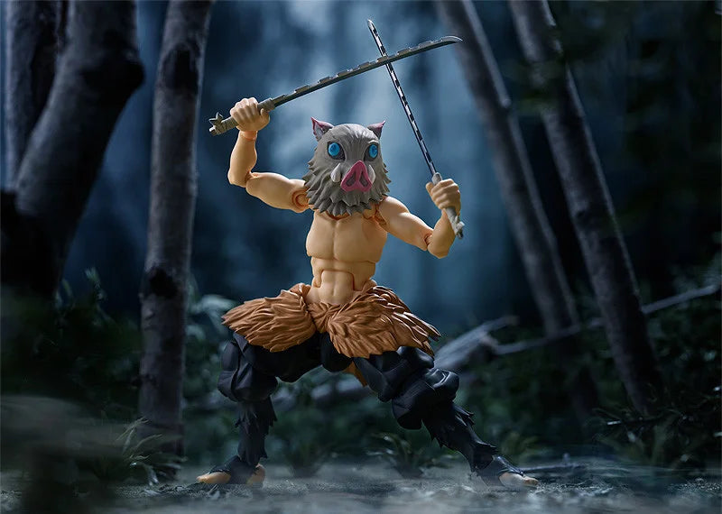 Pedido Figura Inosuke Hashibira - Demon Slayer - Figma No.533 marca Max Factory escala 1/12