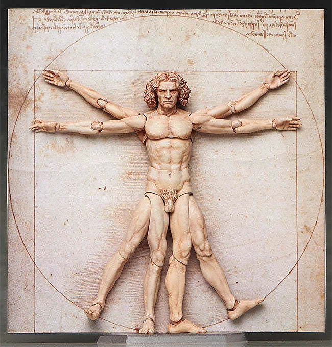 Pedido Vitruvian Man - The Table Museum - Figma SP-075 marca Freeing escala 1/12 (relanzamiento)