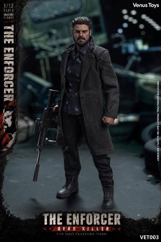 Preventa Figura The Enforcer marca Venus Toys VET003 escala 1/12