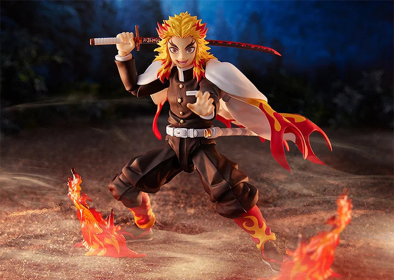 Pedido Figura Rengoku Kyoujurou - Demon Slayer - Figma No.553 marca Max Factory escala 1/12