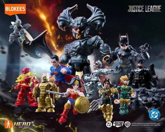 EN STOCK Figura DC Defender Version 02 - Justice League 12 in 1 - Model Kit Marca Blokees