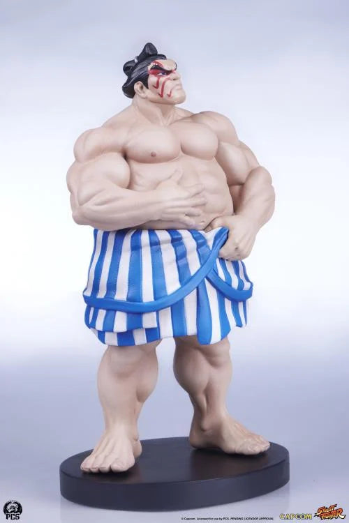 Preventa Set Estatuas Karin y E. Honda - Street Jam - Street Fighter marca PCS Collectibles escala 1/10