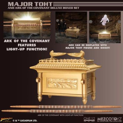 Preventa Figura Major Arnold Toht (Deluxe Boxed Set) - Raiders of the Lost Ark - One:12 Collective marca Mezco Toyz 77656 escala pequeña 1/12