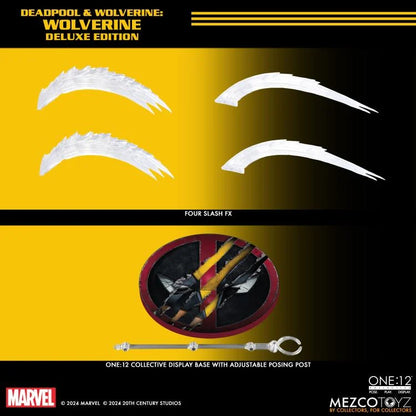 Pedido Figura Wolverine (Deluxe Edition) - Deadpool & Wolverine - One:12 Collective marca Mezco Toyz 76214 escala pequeña 1/12
