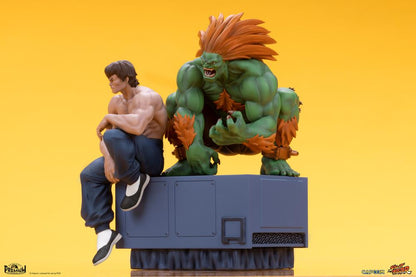 Preventa Set Estatuas Blanka & Fei Long - Street Jam - Street Fighter marca PCS Collectibles escala 1/10