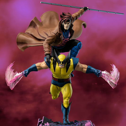 Preventa Estatua Gambit & Wolverine (Deluxe) - X-Men '97 - Limited Edition marca Iron Studios escala de arte 1/10