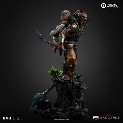 Preventa Estatua Predator Dek & Thia - Predator: Badlands  - Limited Edition marca Iron Studios escala de arte 1/10