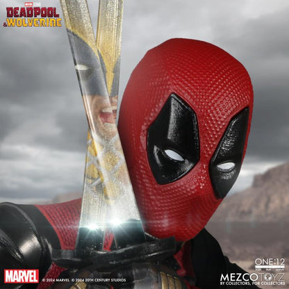 Pedido Figura Deadpool (Deluxe Edition) - Deadpool & Wolverine - One:12 Collective marca Mezco Toyz 76213 escala pequeña 1/12