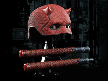 Pedido Casco y Bastones de Daredevil - Daredevil: Born Again - Marvel Legends marca Hasbro escala real 1/1