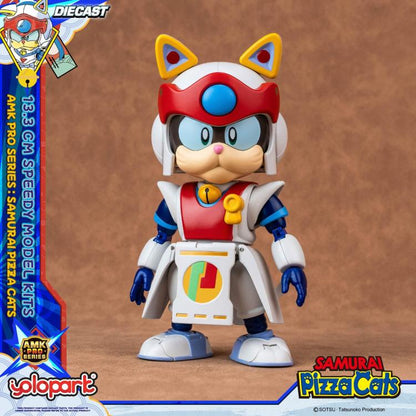 Preventa Figura Speedy (set doble) (Diecast)- Samurai Pizza Cats - AMK PRO Series - Model Kit marca Yolopark