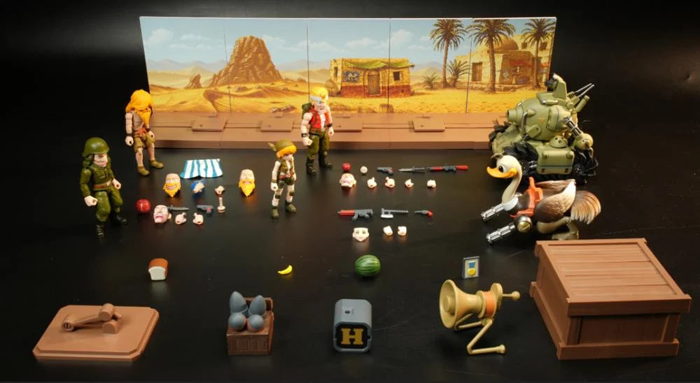 Preventa Figuras METAL SLUG 3 Serie 1 - AMK Mini Pro Series - Model Kit marca Yolopark