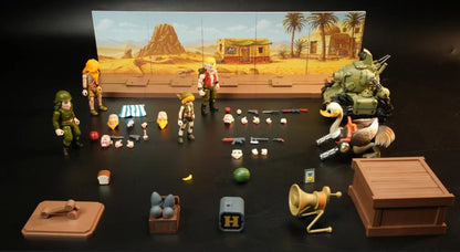 Preventa Figuras METAL SLUG 3 Serie 1 - AMK Mini Pro Series - Model Kit marca Yolopark