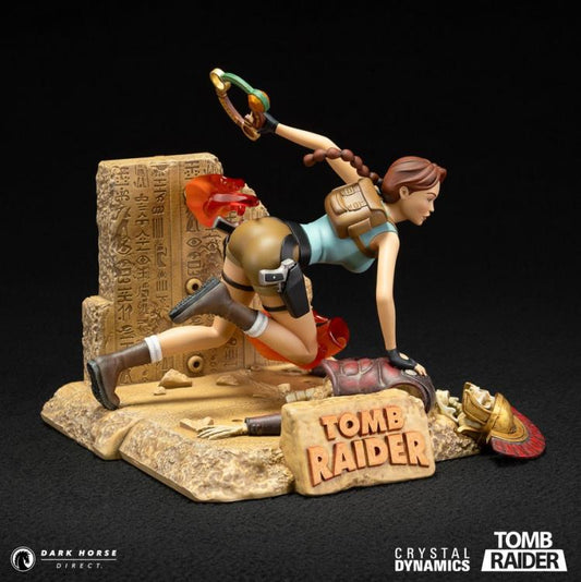 Pedido Estatua Lara Croft (Classic Era)- Tomb Raider marca Dark Horse escala (16.5 cm)