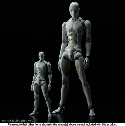 Preventa Figura TOA Heavy Industries Synthetic Human marca 1000toys escala 1/6 (5to relanzamiento)