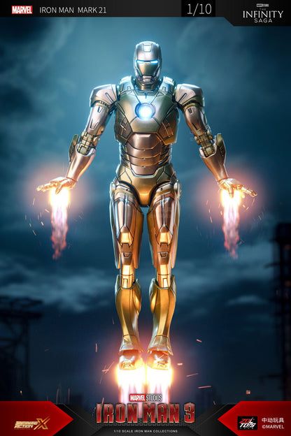 Pedido Figura Iron Man 3 Mark 21 marca ZD Toys escala 1/10 (18 cm)