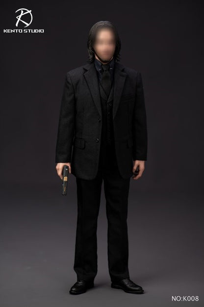 Pedido Set Killer Suit / Traje de asesino con cuerpo marca Kento Studio K008 escala 1/6