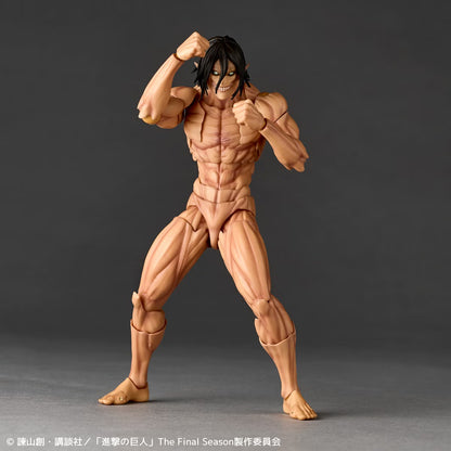 Preventa Figura Attack Titan (Eren Yeager) - Shingeki no Kyojin (Attack On Titan) - Amazing Yamaguchi Revoltech NR155 marca Kaiyodo (17 cm) (relanzamiento)