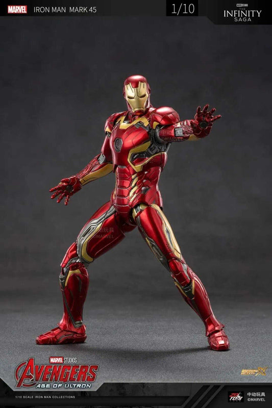 Pedido Figura Iron Man Mark XLV 45 - Avengers Age of Ultron marca ZD Toys escala 1/10 (18 cm)