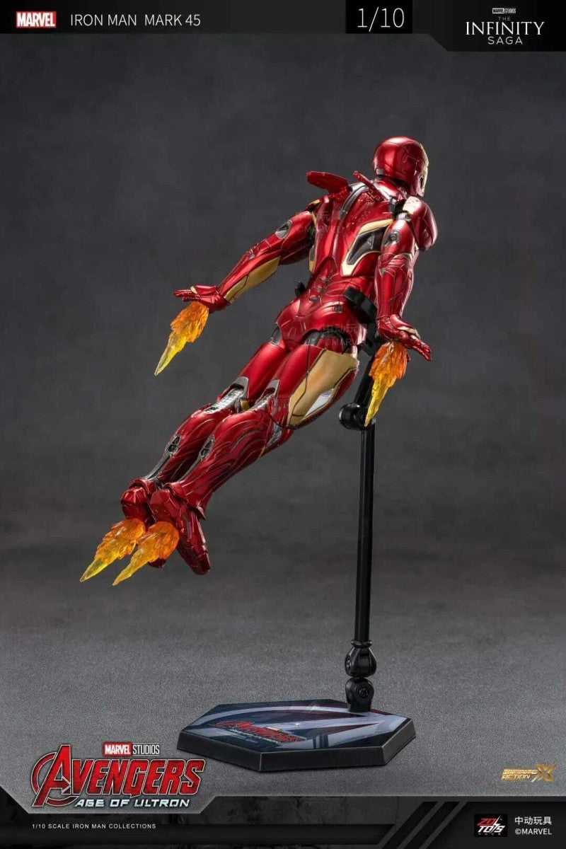 Pedido Figura Iron Man Mark XLV 45 - Avengers Age of Ultron marca ZD Toys escala 1/10 (18 cm)