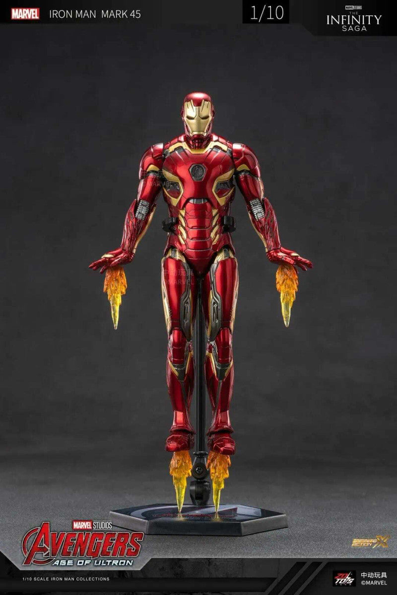 Pedido Figura Iron Man Mark XLV 45 - Avengers Age of Ultron marca ZD Toys escala 1/10 (18 cm)