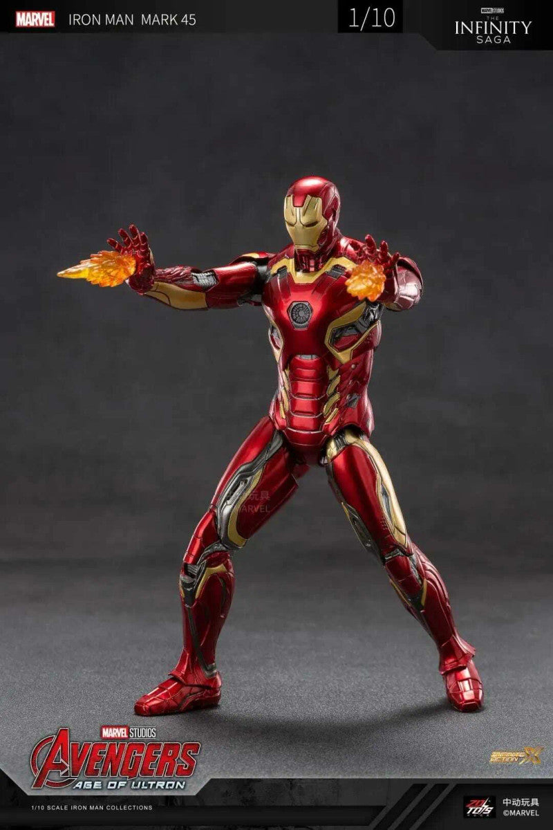 Pedido Figura Iron Man Mark XLV 45 - Avengers Age of Ultron marca ZD Toys escala 1/10 (18 cm)