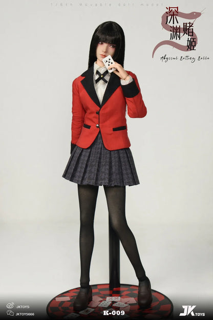 Preventa Figura Yumeko Cosplay - Abyssal Betting Belle marca JKToys K-009 escala 1/6