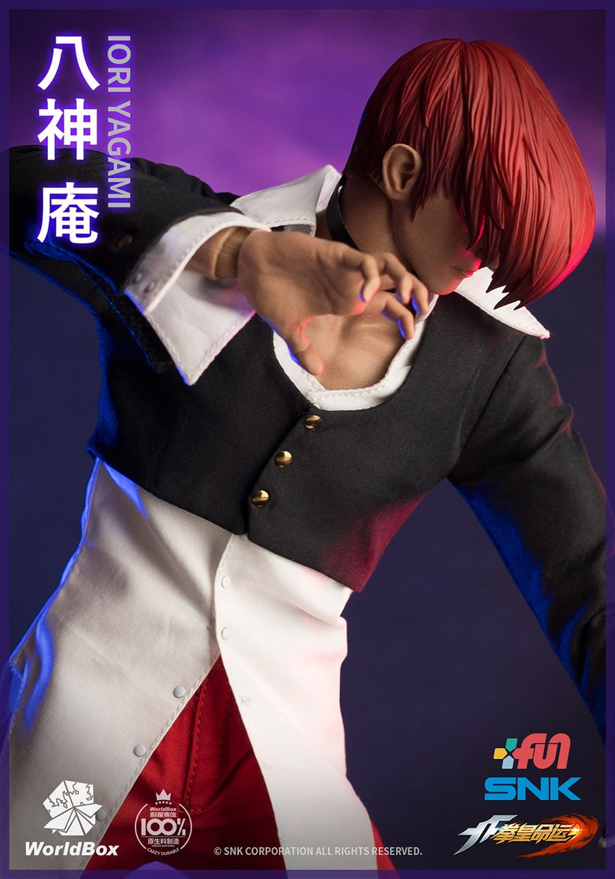 Pedido Figura Iori Yagami (DX version) - SNK The King of Fighters marca Worldbox KF100 escala 1/6