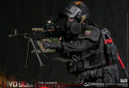 Pedido Figura The Gunner - Russian Spetsnaz MVD SOBR PKM marca Damtoys 78095 escala 1/6