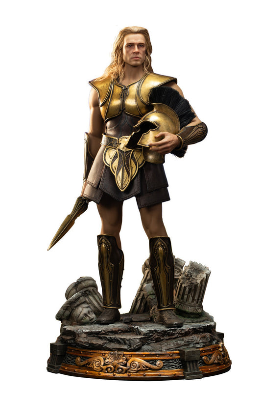 Preventa Figura Legendary Greek Warrior (Armadura de Cobre Puro) (cabello enraizado) marca Haoyutoys HH18074A escala 1/6
