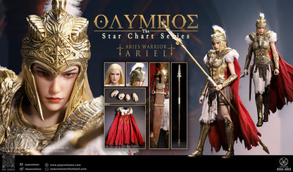 Preventa Figura Ariel (Armadura de cobre) - Olympus Aries Warrior marca POP Costume OSC-003 escala 1/6