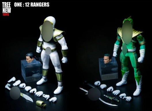 Pedido Figuras Rangers marca Tree New Toys escala pequeña 1/12