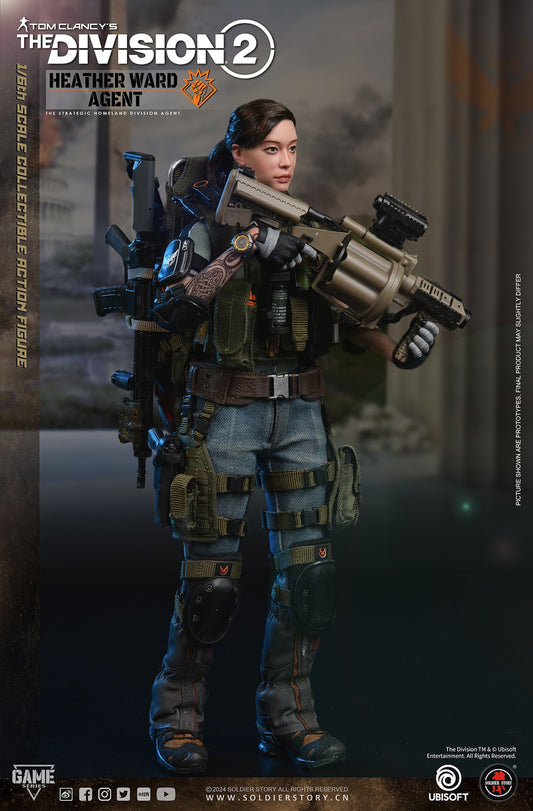 Preventa Figura Heather Ward Agent- Ubisoft The Division 2 marca Soldier Story SSG-009 escala 1/6
