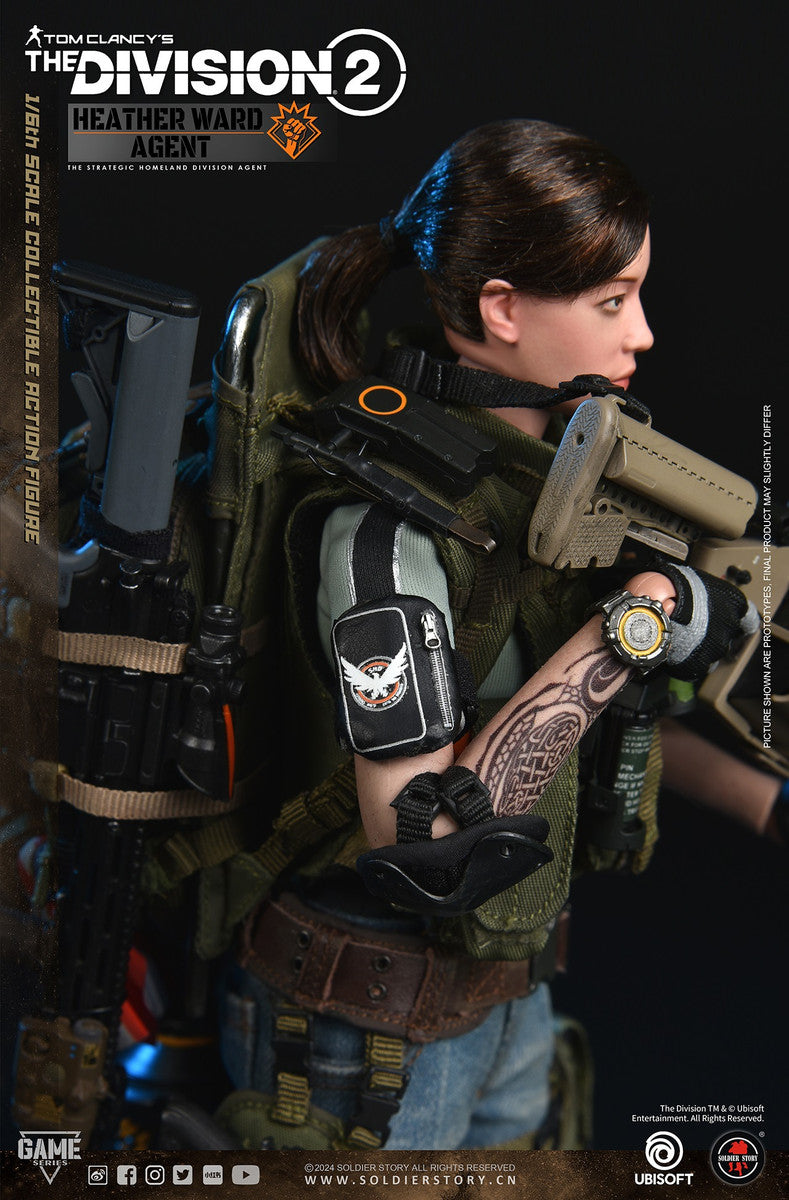 Preventa Figura Heather Ward Agent- Ubisoft The Division 2 marca Soldier Story SSG-009 escala 1/6